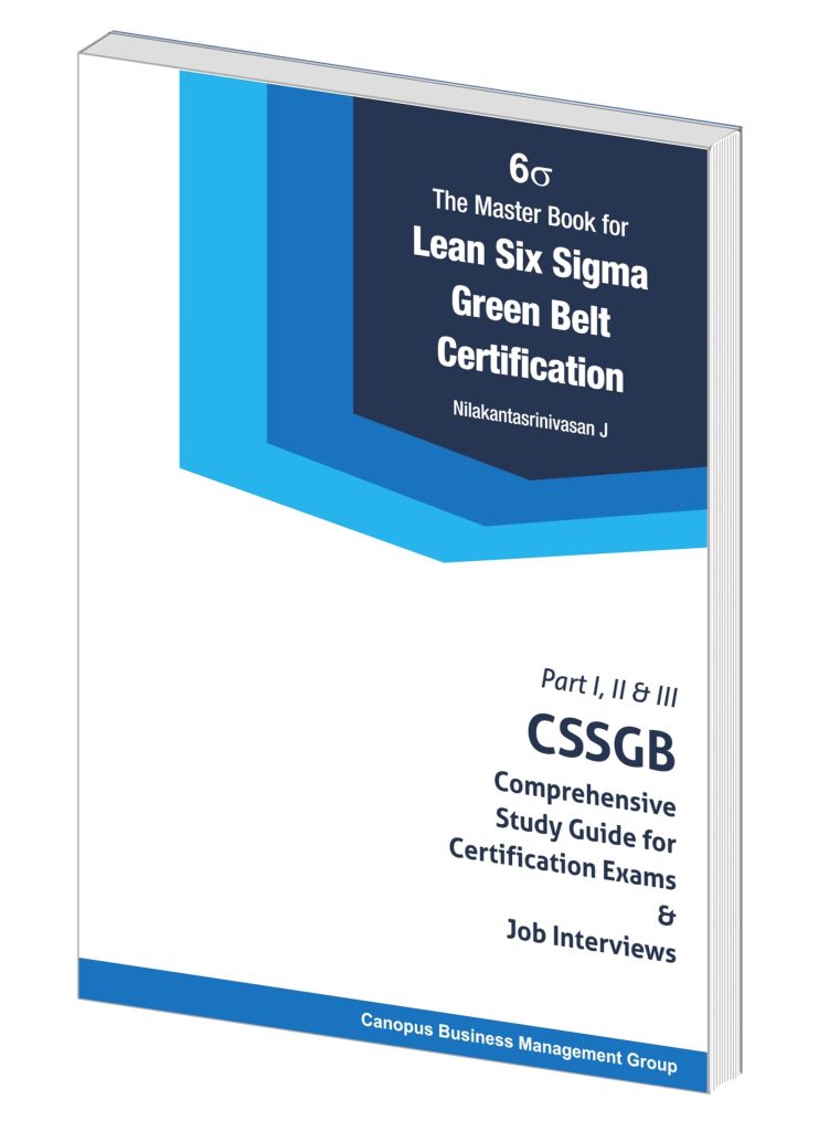 The Master Book for Lean Six Sigma Green Belt Certification